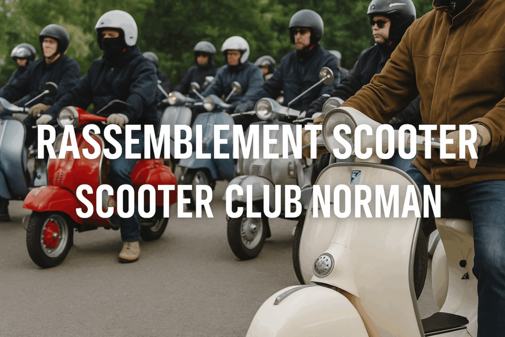 Rassemblement de Scooters